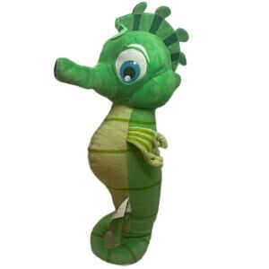 Noah's Ark Animal Workshop Green Sea Horse Stuffed Animal Plush